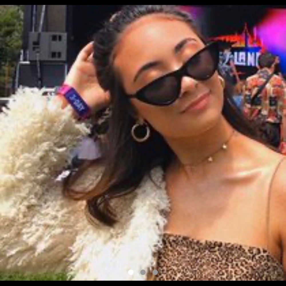 Cat eyes sunglasses